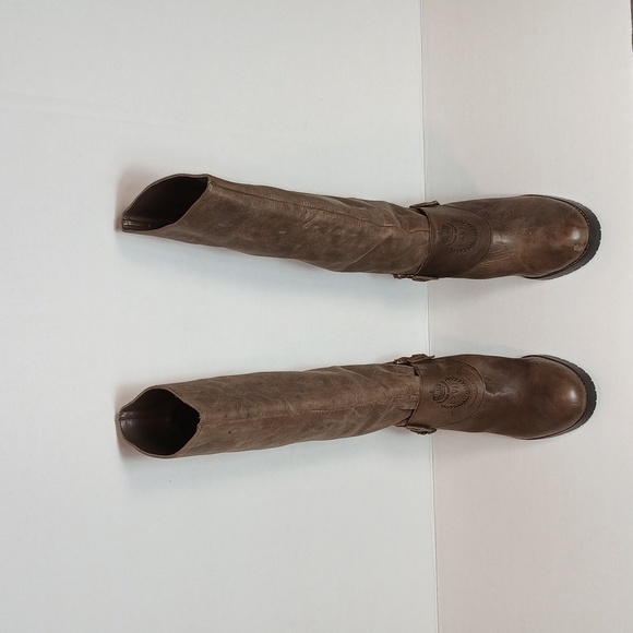 Lauren  RALPH LAUREN Delsa Tall Knee High Equestrian Riding Boots size 7.5 - Picture 3 of 16